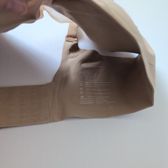 Honeylove Nude Crossover Wireless Sand Seamless Padded Bra Size Small - Picture 3 of 9